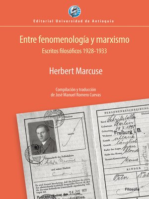 cover image of Entre fenomenología y marxismo